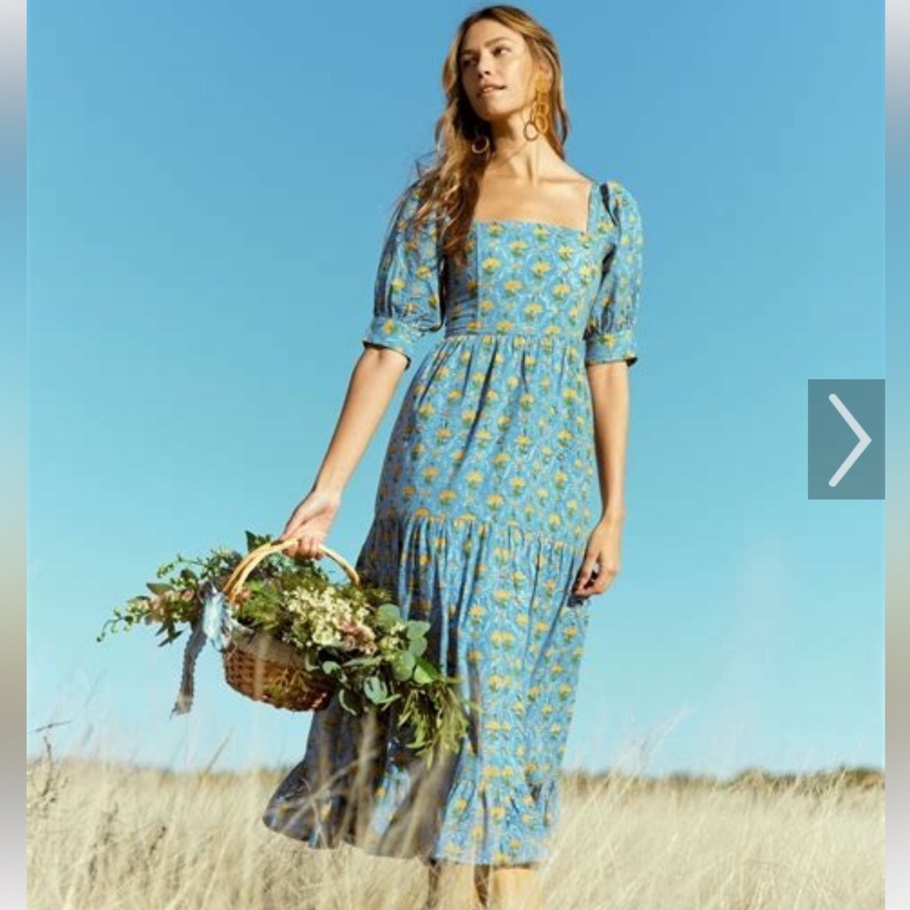 Eddy Floral Blue Dress